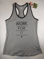 Koszulka damska szara The North Face T92XLOGAU-M