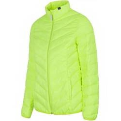 Kurtka damska 4F żółty neon H4L18 KUD002