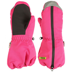Rękawice narciarskie dziecięce Viking Otzo 125/22/8500/46 Różowy