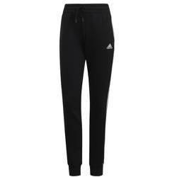 Spodnie damskie adidas Essentials Slim Tapered Cuffed Pant czarne GM8733