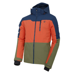 Męska kurtka narciarska Edge II Dare2B DMP593 I Pomarańczowo- Zielona