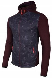 Bluza termoaktywna męska 4F bordowa H4L19-BLMF002A 60M