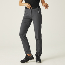 Damskie spodnie trekkingowe Xert Stretch III Regatta RWJ228  | Szary