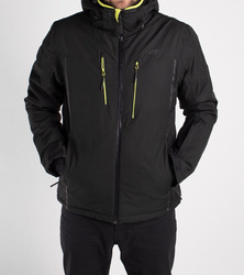 Kurtka narciarska męska 4F H4Z18-KUMN008 20S Czarno-Zółta