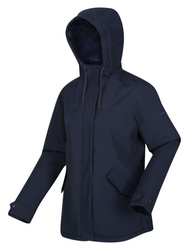 Damska kurtka przejściowa ocieplana  z kapturem  Bria Regatta RWP354 I granatowy