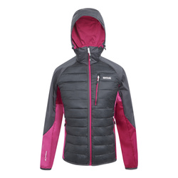 Damska Kurtka Hybrydowa Andreson Pro Regatta RWN288 | Szaro-Różowa