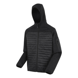 Kurtka męska hybrydowa Newhill Regatta RMN309 | Czarno-Szary