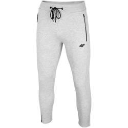 Spodnie męskie 4F chłodny jasny szary melanż H4L20 SPMD010 27M