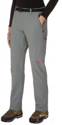 Spodnie trekkingowe damskie North Face szare T0A0WEV1U