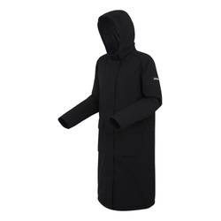 Kurtka damska przejściowa przeciwdeszczowa ocieplana Yarli Regatta RWP405 I Czarny