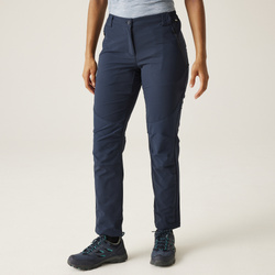 Damskie spodnie trekkingowe ze streczem Questra V Regatta RWJ290R| Granatowy