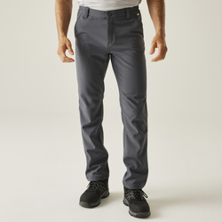 Spodnie męskie trekkingowe softshell Fenton Regatta RMJ189R I Szary