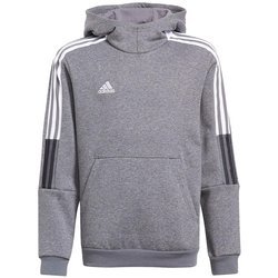 Bluza dla dzieci adidas Tiro 21 Sweat Hoody szara GP8803