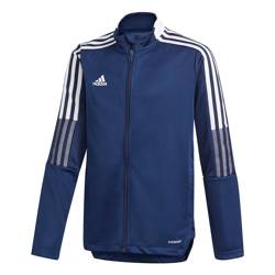 Bluza dla dzieci adidas Tiro 21 Track granatowa GK9662