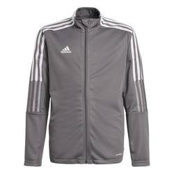 Bluza dla dzieci adidas Tiro 21 Track szara GM7311