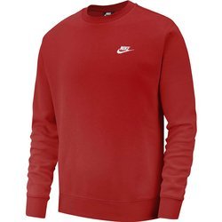 Bluza męska Nike Club Crew BB czerwona BV2662 657