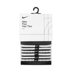 Gumki do włosów Nike Flex 6 szt. białe N1009194189OS