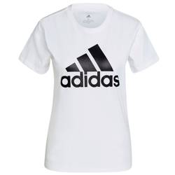 Koszulka damska adidas Loungewear Essentials Logo Tee biała GL0649