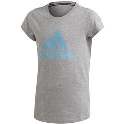 Koszulka dla dzieci adidas Must Haves BOS Tee szara GE0961