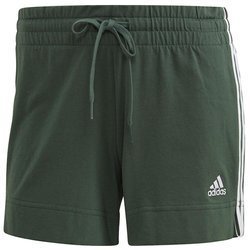 Spodenki damskie adidas Essentials Slim Shorts khaki GM5525