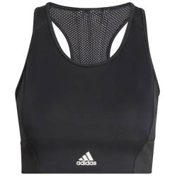 Stanik sportowy damski adidas 3-Stripes Sport Bra Top czarny GL3806